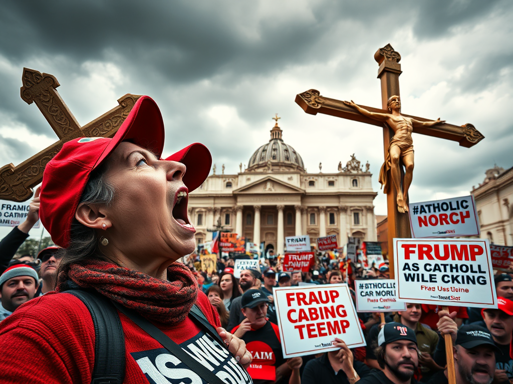 Trump pide a sus fanáticos que tomen por asalto al&nbsp;Vaticano